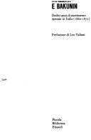 Mazzini e Bakunin