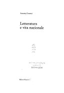 Letteratura e vita nazionale