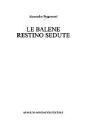 Balene restino sedute (LE)