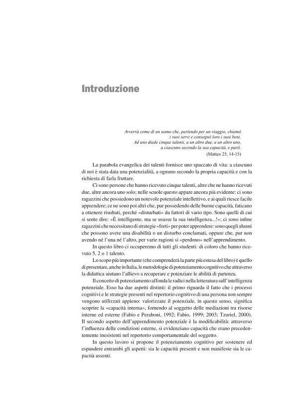 ATTIVITA' DI POTENZIAMENTO COGNITIVO. VOL. 1: I