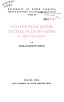 Ultime lettere di Jacopo Ortis