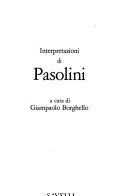 Interpretazioni   di  PASOLINI