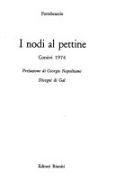 Nodi al pettine (I)