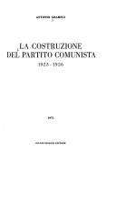 Costruzione del Partito Comunista (La)