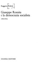 Giuseppe Romita e la democrazia socialista (1900-1945)